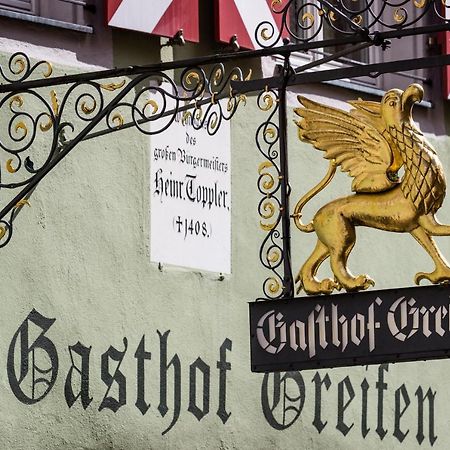 רוטנבורג אוב דר טאובר Hotel-Gasthof Goldener Greifen מראה חיצוני תמונה