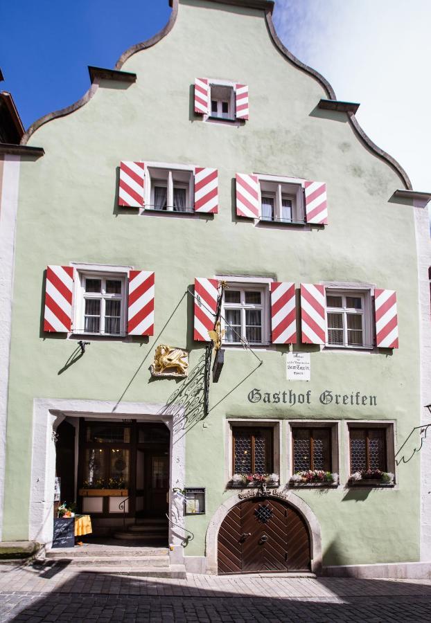 רוטנבורג אוב דר טאובר Hotel-Gasthof Goldener Greifen מראה חיצוני תמונה