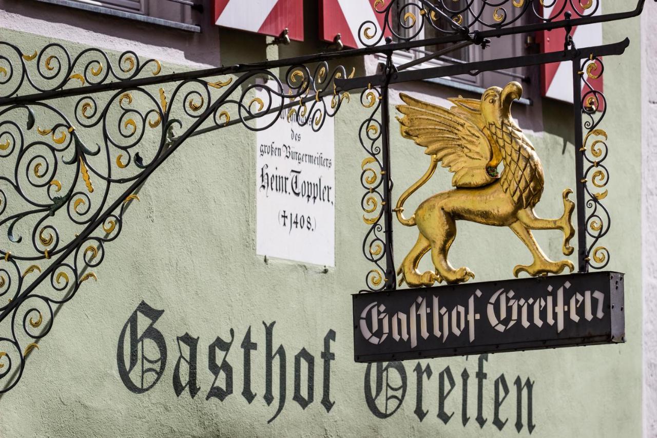 רוטנבורג אוב דר טאובר Hotel-Gasthof Goldener Greifen מראה חיצוני תמונה