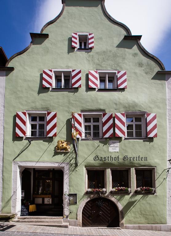 רוטנבורג אוב דר טאובר Hotel-Gasthof Goldener Greifen מראה חיצוני תמונה